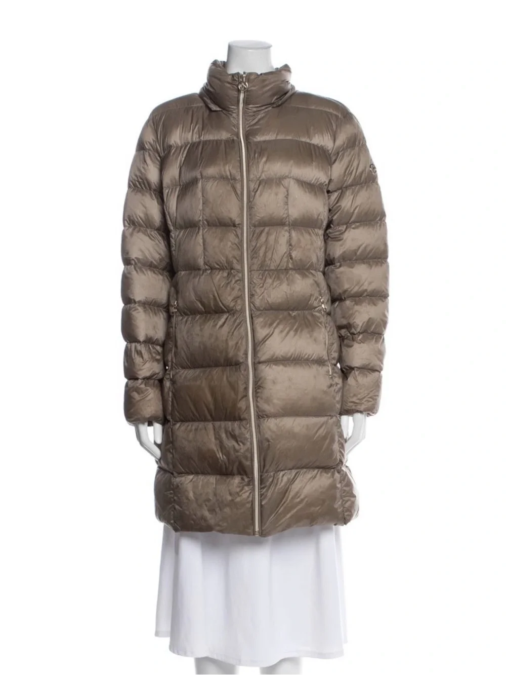 Michael Kors Packable Down Puffer Taupe Jacket-XL